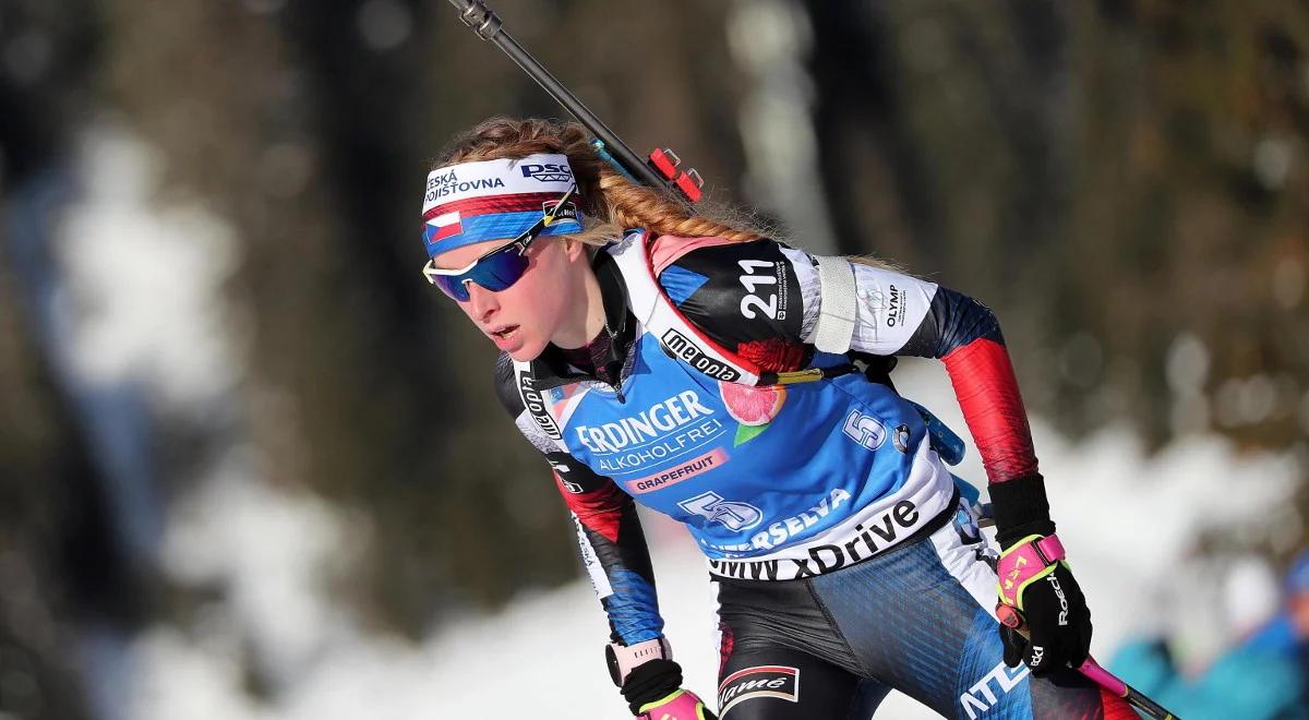 PŚ w biathlonie: Davidova najszybsza w Anterselvie. Hojnisz szósta w sprincie 