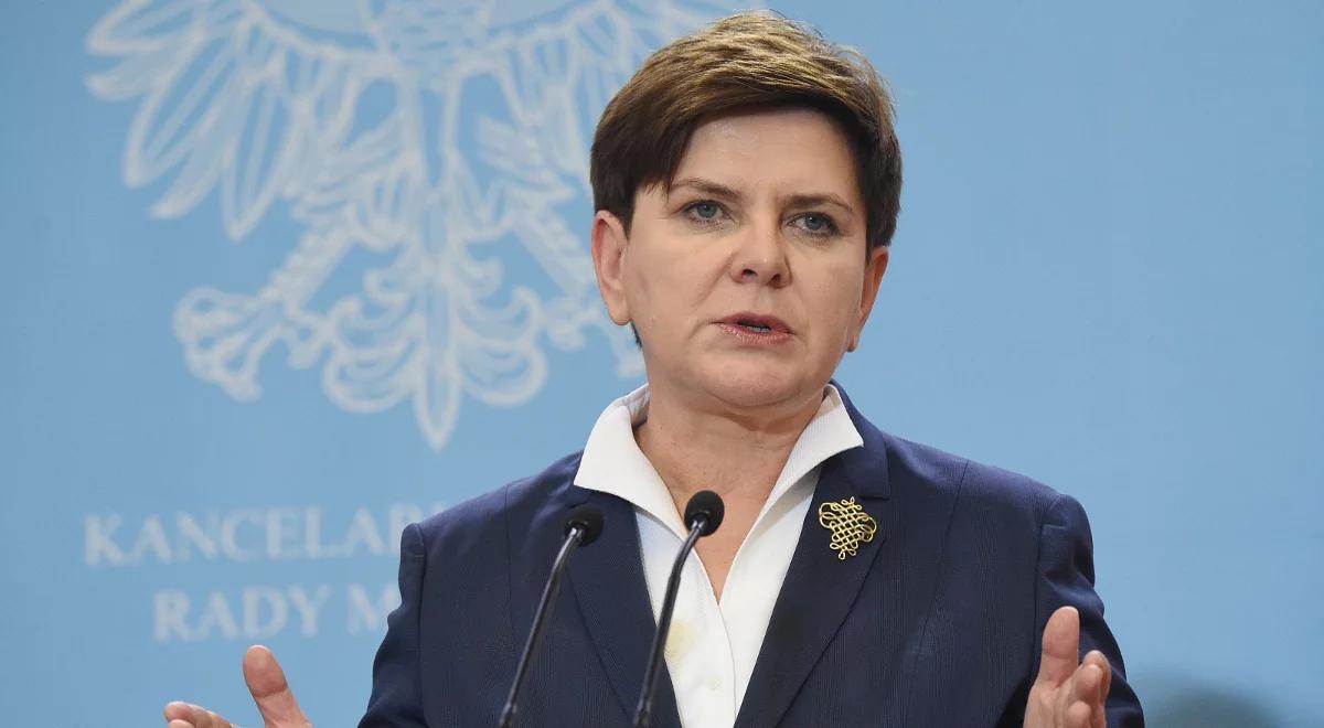 Beata Szydło: KE ocenia materiały dotyczące ustawy o TK i ustawy medialnej