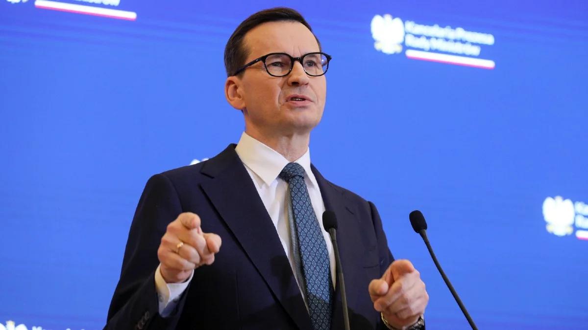 Premier Morawiecki: wybór euro to dolewanie oliwy do ognia
