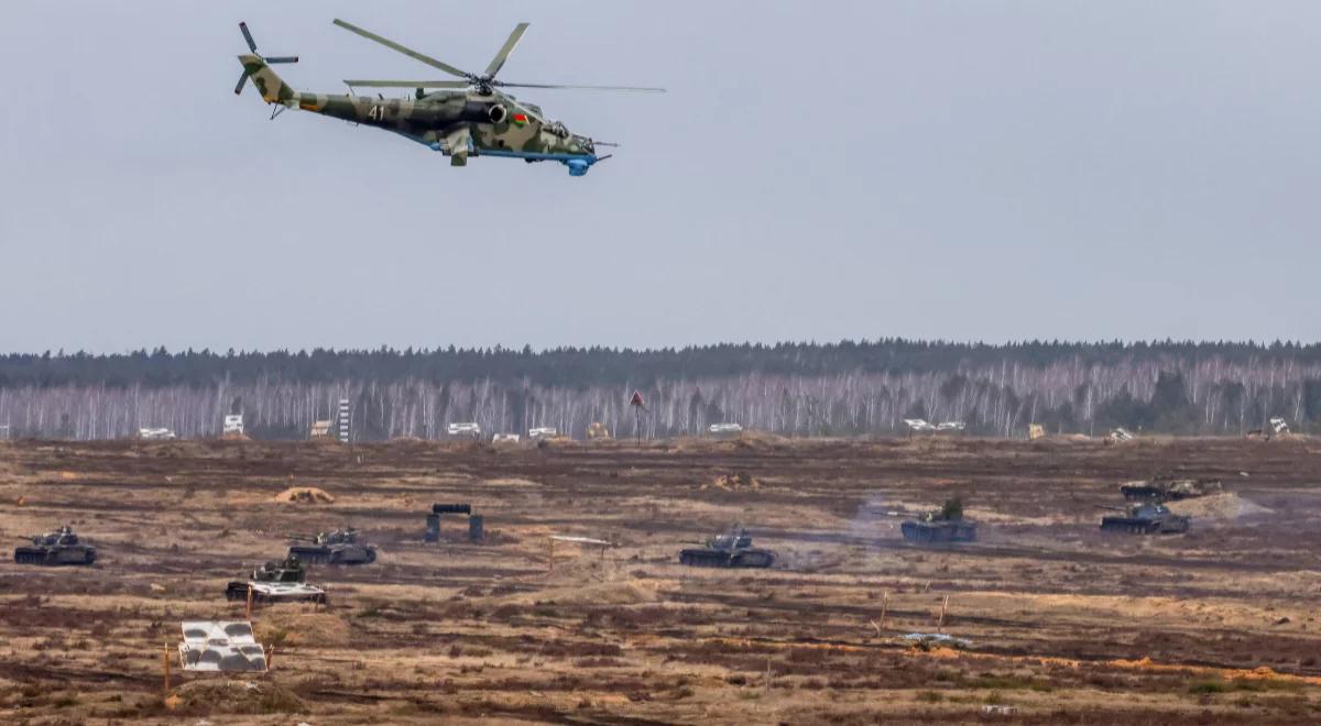 "Obserwujemy intensywne manewry". Ukraina ostrzega o dalszej koncentracji sił Rosji