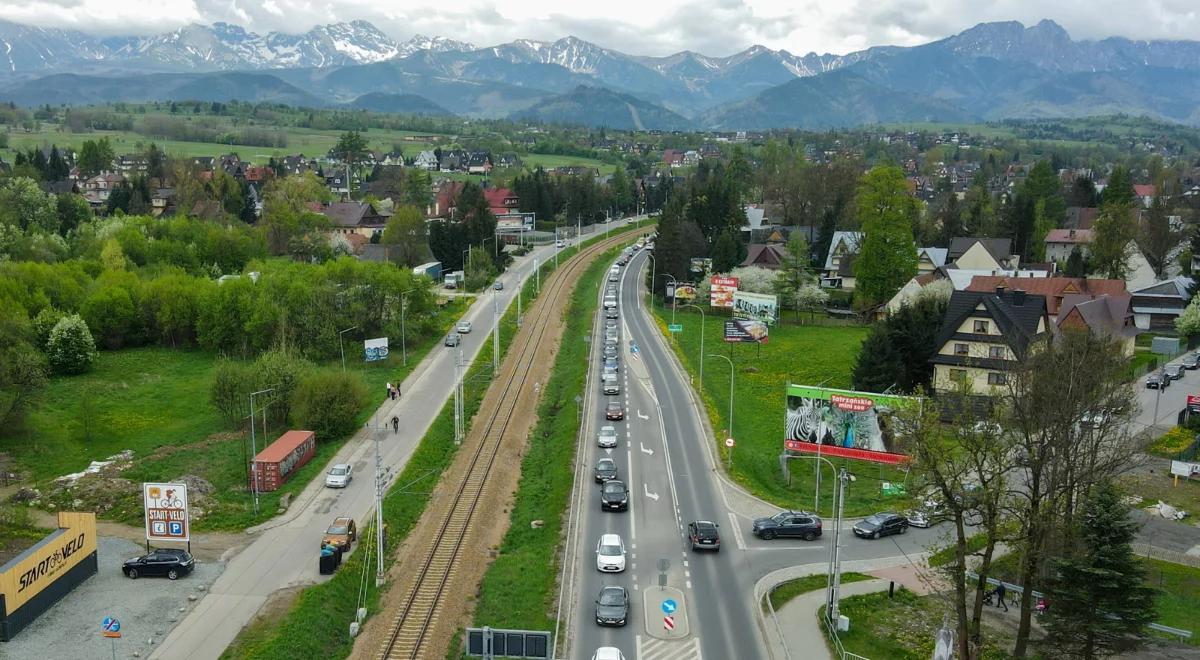 Powroty z majówki pod Tatrami. Zakopianka zapchana, inne trasy też