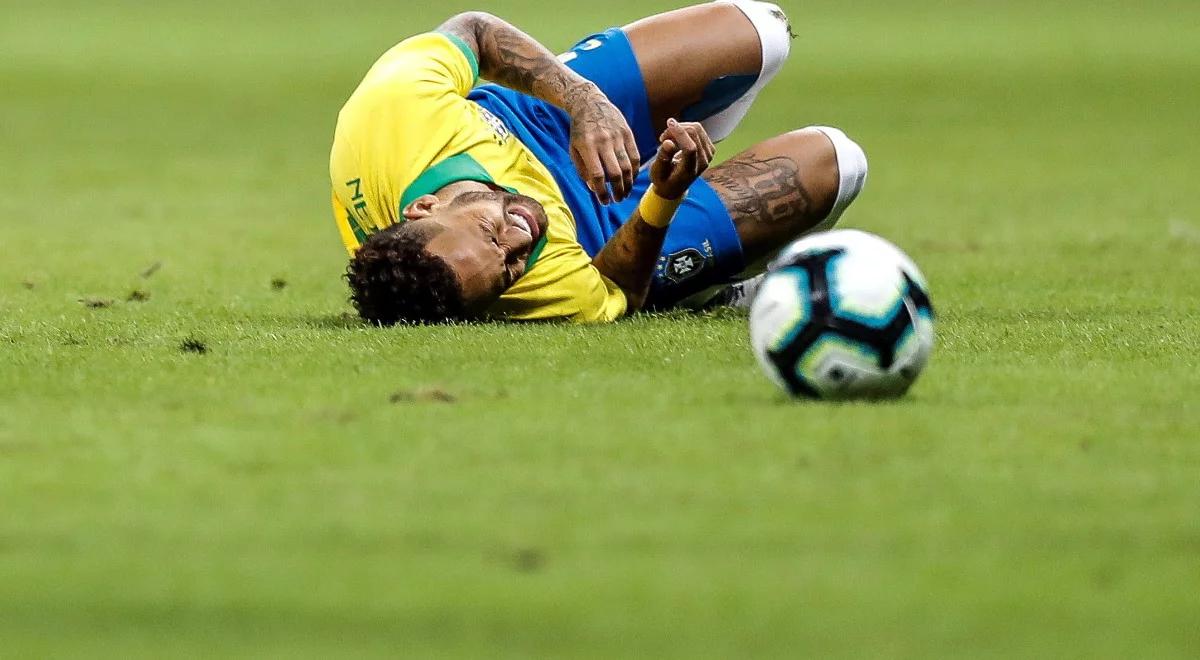 Brazylia wygraną z Katarem okupiła kontuzją Neymara. Gwiazdor nie zagra w Copa America 