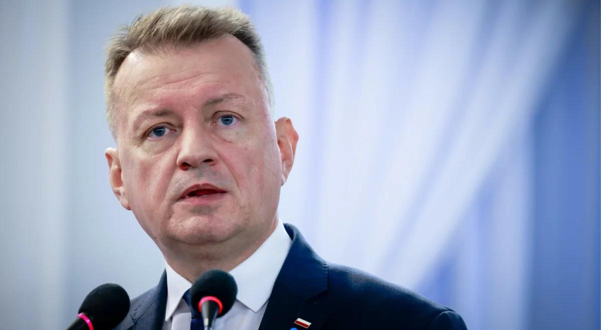 Błaszczak reaguje na oskarżenia. "Akt zemsty Donalda Tuska"