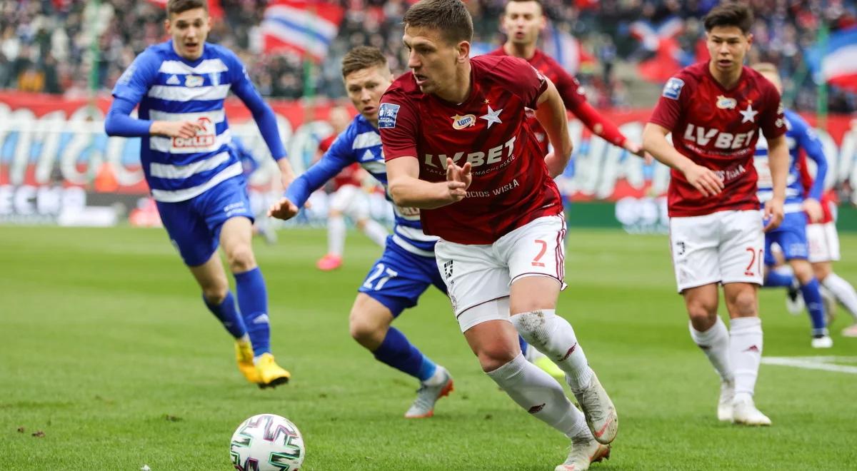 Ekstraklasa: Wisła Kraków wypuściła zwycięstwo z rąk. Rewelacyjna seria dobiegła końca