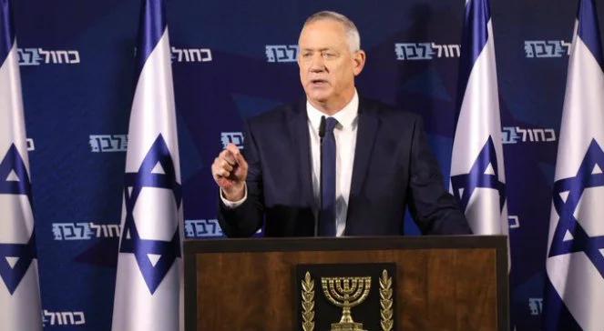 Benny Gantz uda się do USA. Chodzi o plan pokojowy dla Bliskiego Wschodu