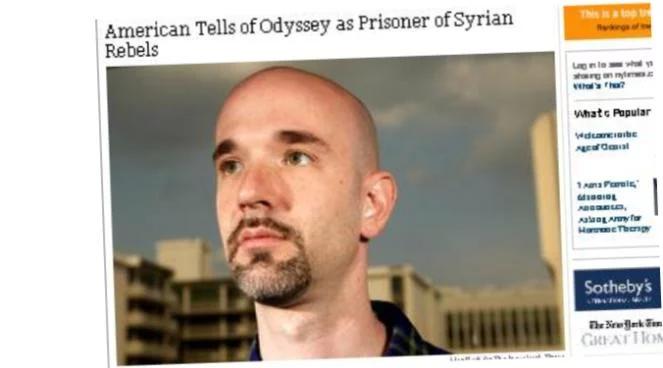 Amerykański fotograf uciekł z niewoli w Syrii