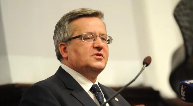 Komorowski: rekonstrukcja rządu to na ogół nowy początek