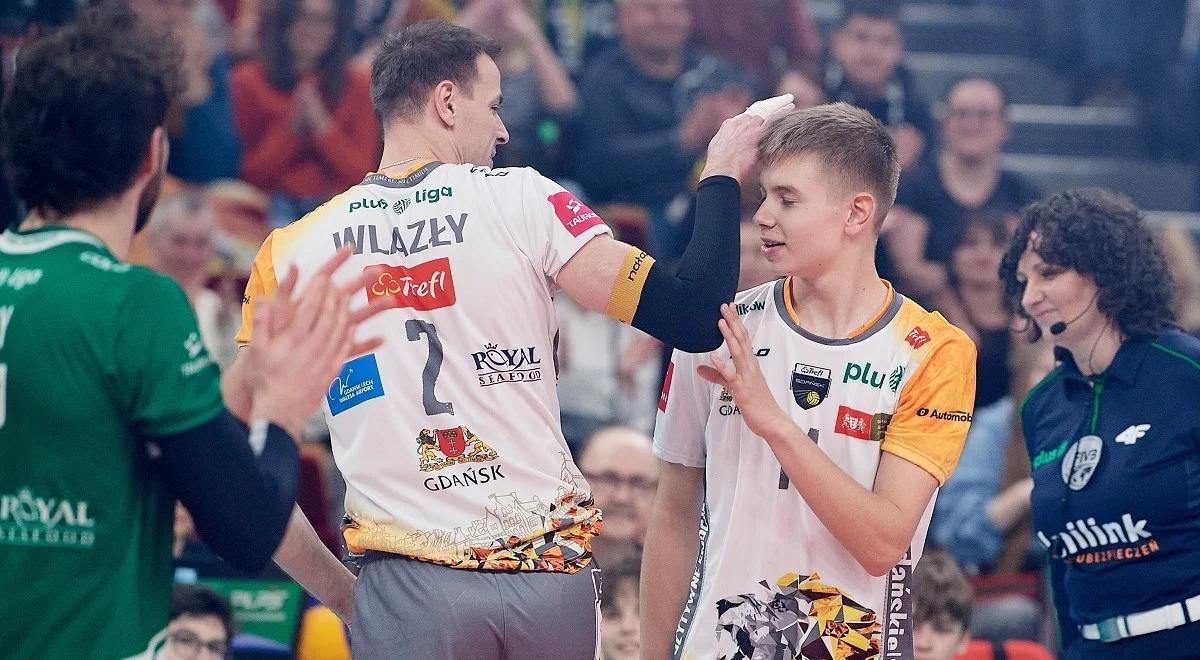 PlusLiga: Mariusz Wlazły pożegnał się z kibicami. Na parkiecie zastąpił go syn, który zaskoczył zagrywką [WIDEO]