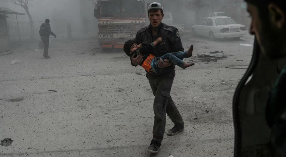  Syria: ponad 500 cywilnych ofiar nalotów na miasto Ghuta