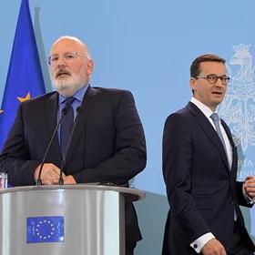 Co wniosła wizyta Fransa Timmermansa w Warszawie?