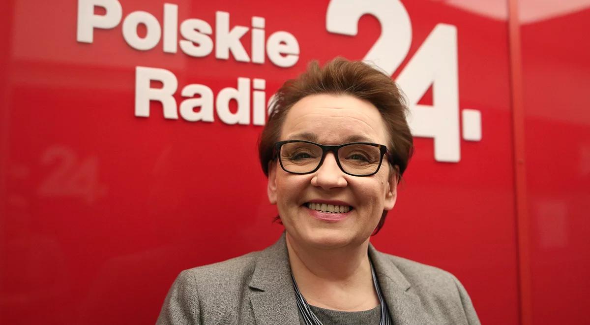 Anna Zalewska: wdrożenie reformy edukacji oceniam dobrze