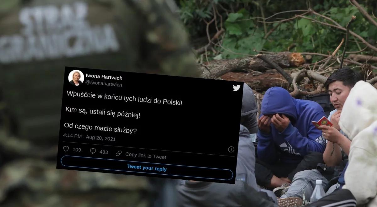 "Kim są, ustali się później". Poseł KO apeluje o przyjęcie imigrantów z terenu Białorusi