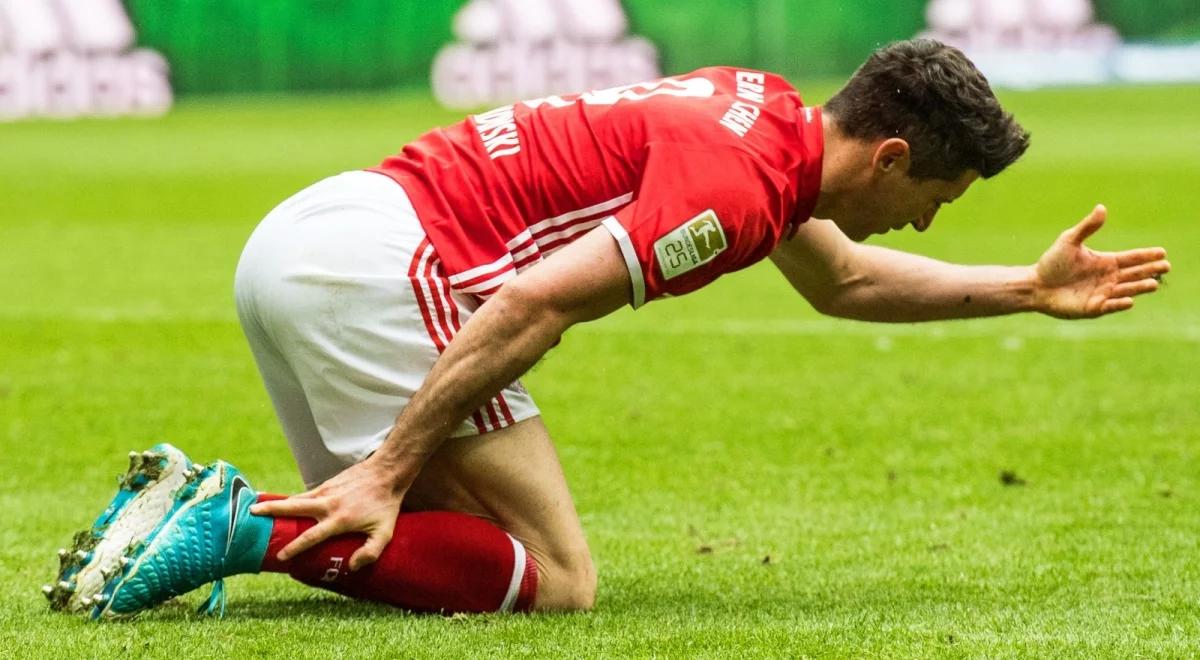 Bundesliga: Bayern stracił punkty, Lewandowski brutalnie sfaulowany