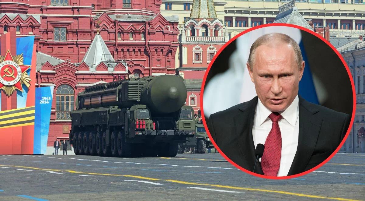 Atomowe groźby Putina. Jan Parys: to stary numer z epoki Breżniewa