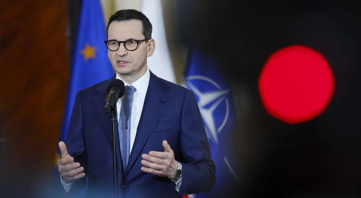 Premier Morawiecki apeluje o konfiskatę rosyjskich majątków. "Coraz szersza grupa wspiera to podejście"