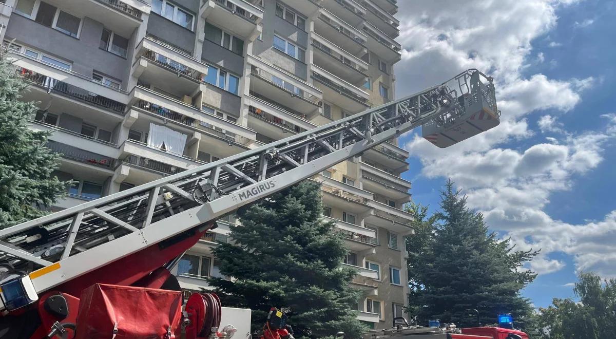 Tragiczny pożar we Wrocławiu. Nie żyje jedna osoba