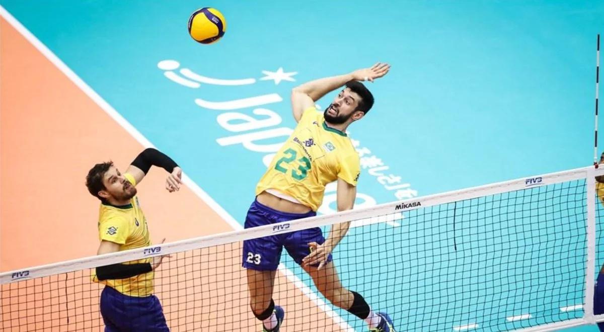 PŚ siatkarzy: Brazylijczycy nie zawiedli. "Canarinhos" zapewnili sobie trofeum
