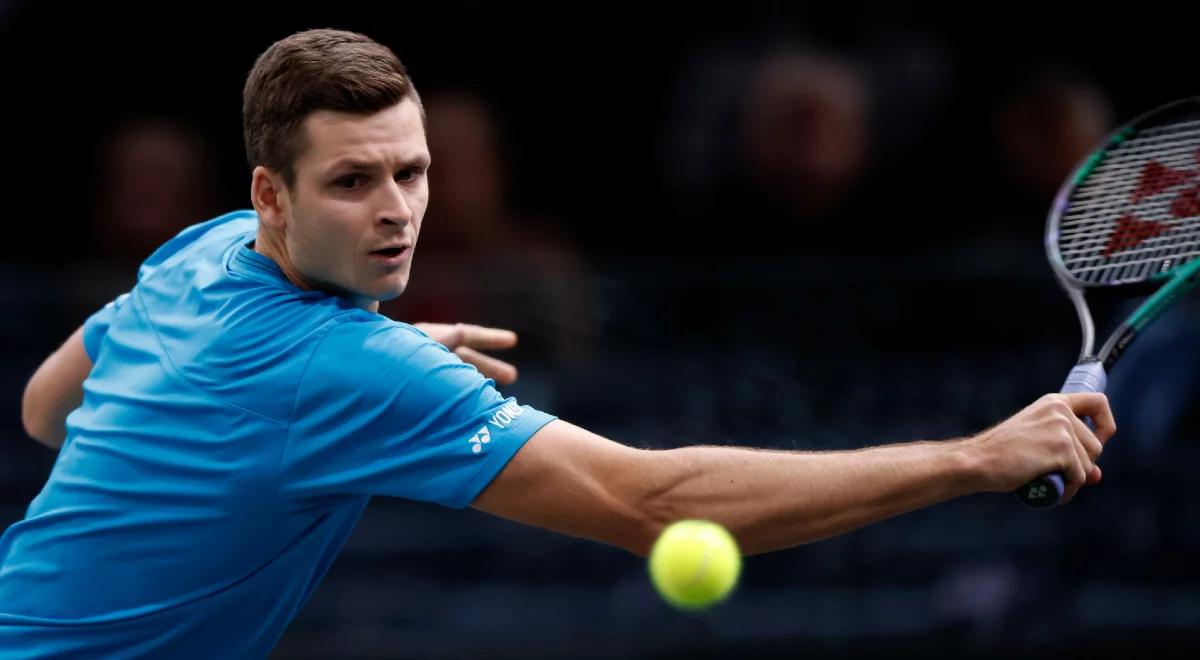 ATP Paryż: Hubert Hurkacz w ćwierćfinale. Polak coraz bliżej turnieju mistrzów