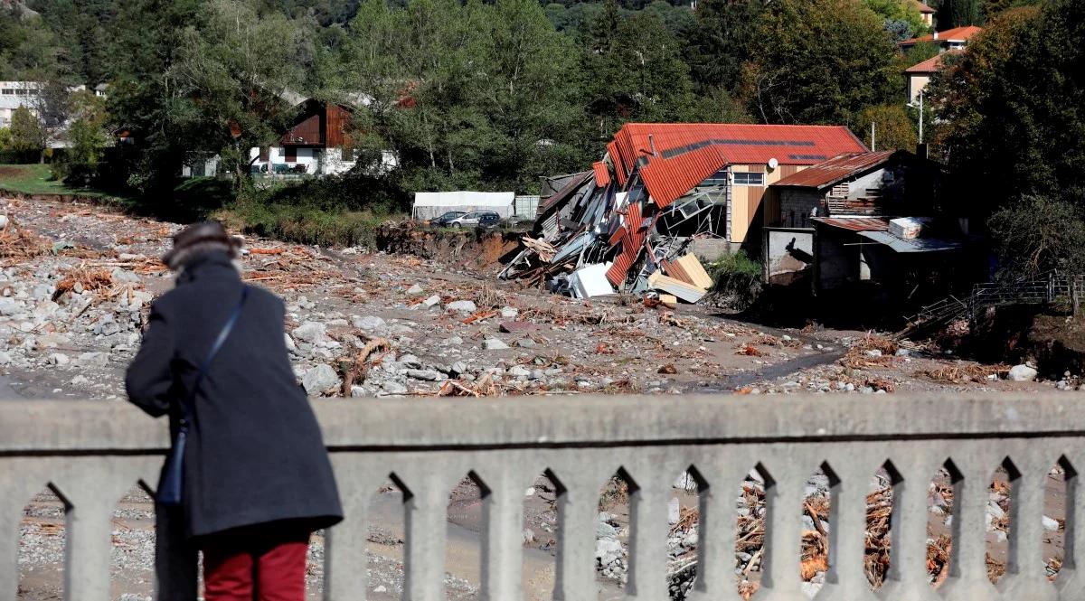 Zaginieni ludzie, miejscowości odcięte od świata. Francja po uderzeniu huraganu Alex