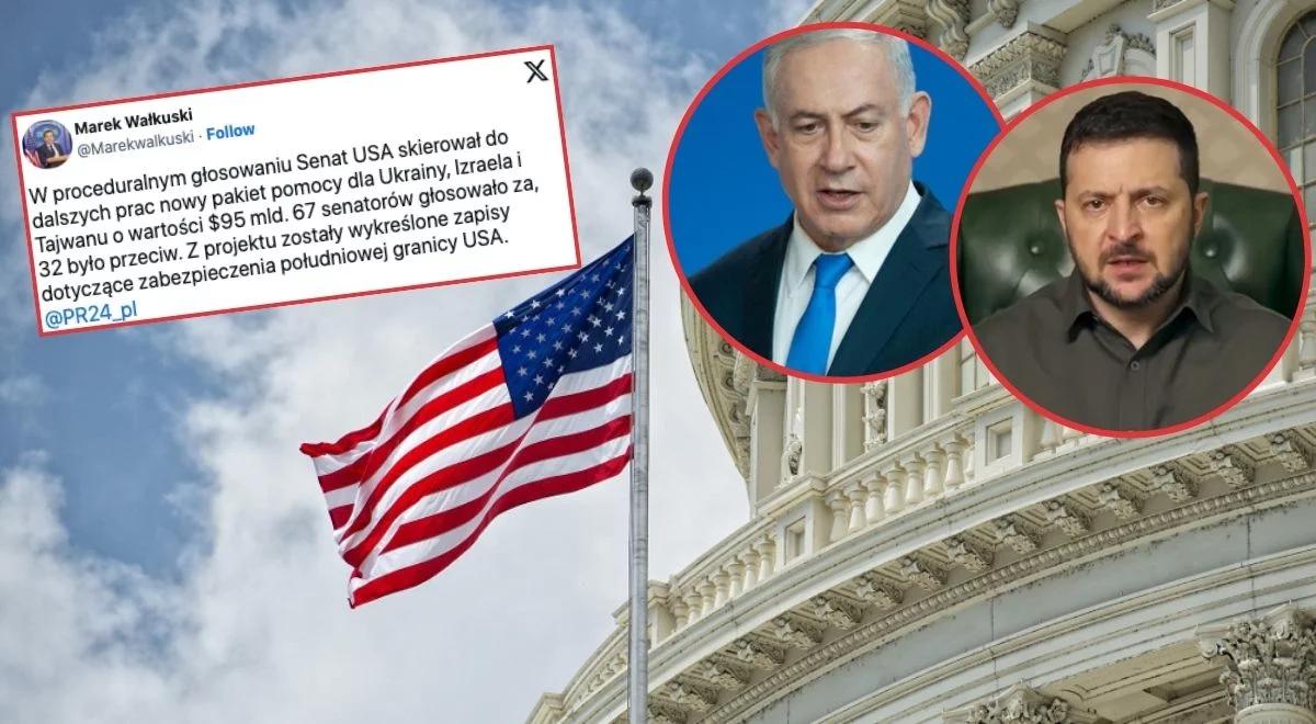 Co z pakietem pomocy USA dla Ukrainy i Izraela? Nowe informacje korespondenta Polskiego Radia