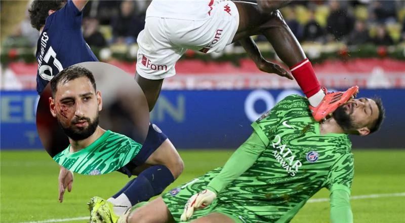 Ligue 1. Fatalna kontuzja Donnarummy w meczu Monaco - PSG. Sprawca nie obejrzał nawet żółtej kartki