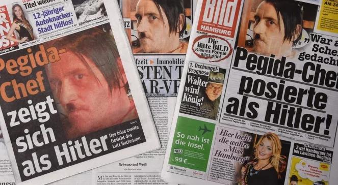 Niemcy: stylizował się na Adolfa Hitlera. Szef Pegidy rezygnuje