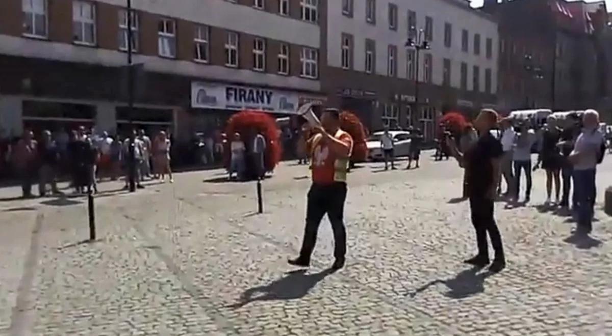 Marsz równości w Zabrzu. Na demonstrację przyszedł tylko organizator