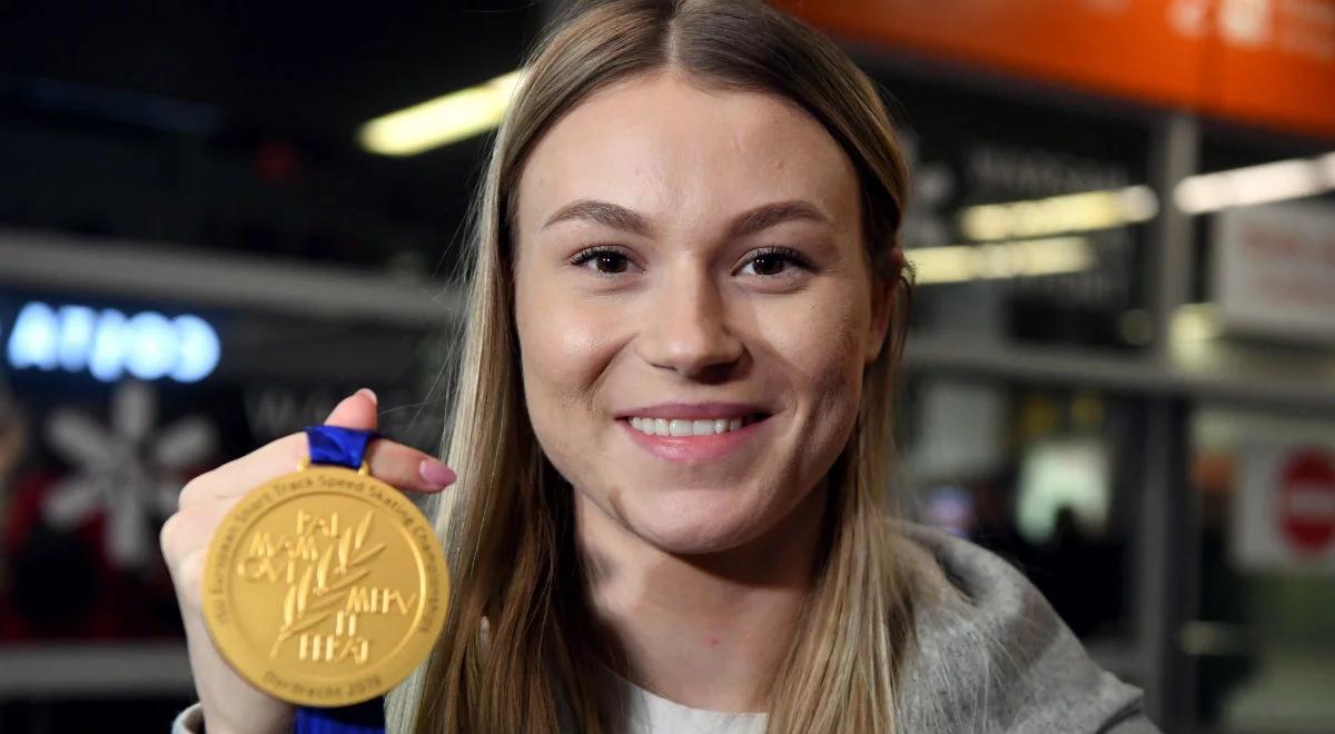 ME w short tracku: Natalia Maliszewska wróciła do Polski. "Trzymam złoto i jestem mistrzynią Europy"