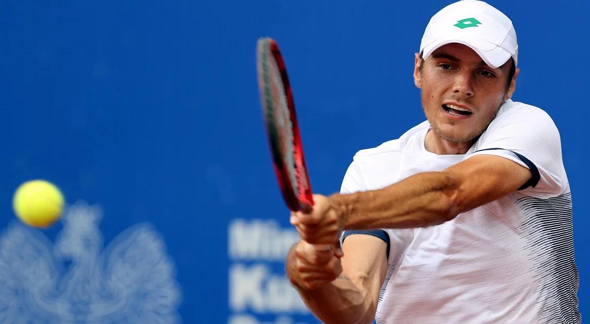 ATP Gstaad: Kacper Żuk uległ rywalowi, ale nie odpadł. Polak "szczęśliwym przegranym"