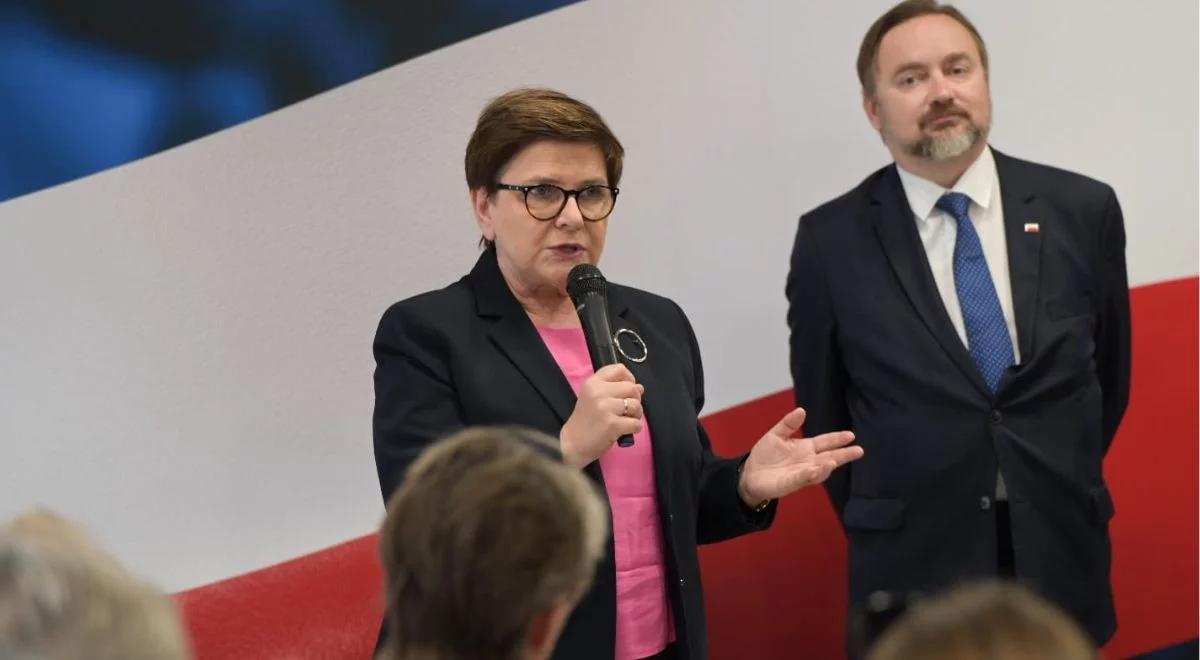 Beata Szydło ostrzega: jeżeli Ukraina nie pokona Putina, to Rosja będzie szła dalej