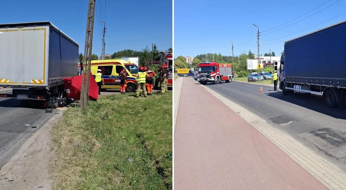 Czeladź. Policja wydała czarny alert. Zginął 18-letni motocyklista