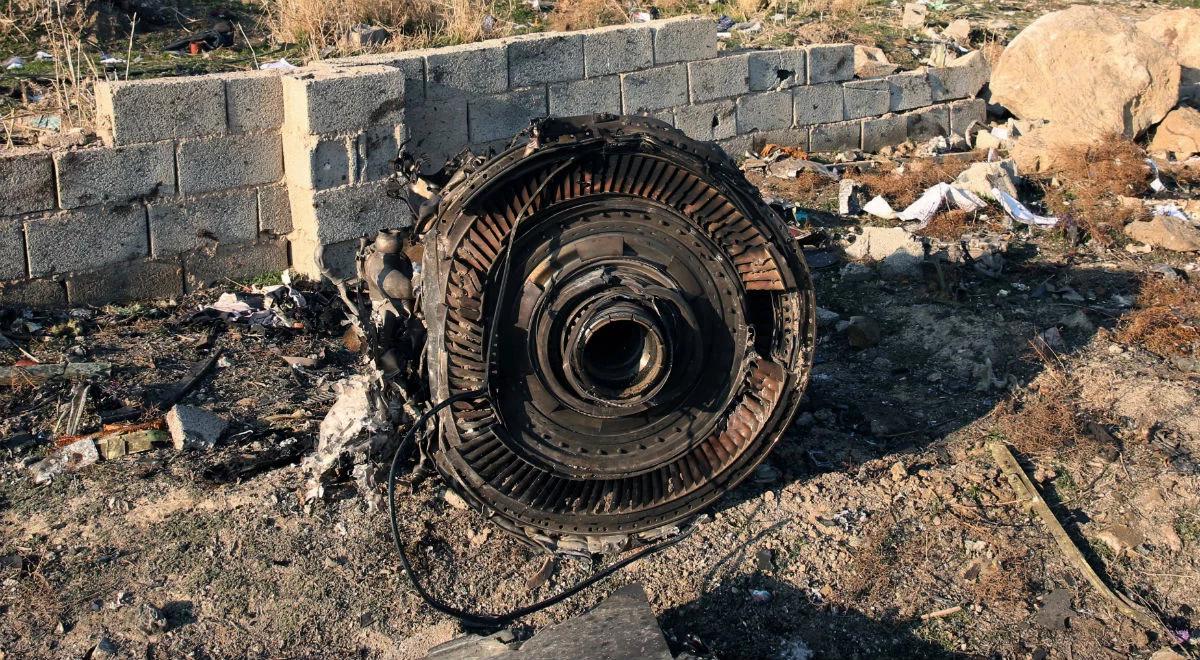Iran przekaże Ukrainie czarne skrzynki zestrzelonego samolotu