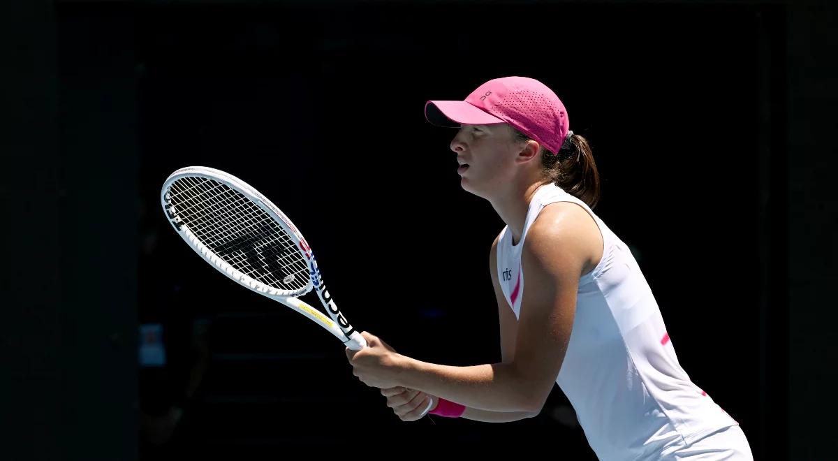 Australian Open: Iga Świątek będzie przygotowana na mecz z Collins. "Skoncentruję się na sobie"