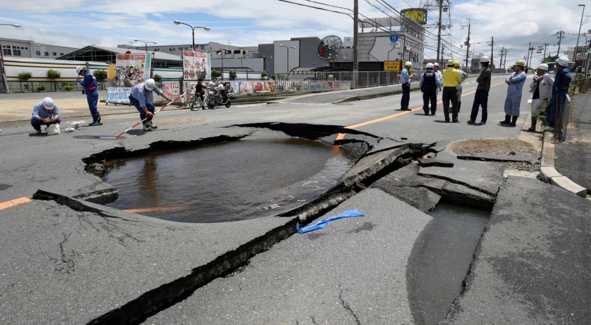 Japonia: już ponad 300 rannych w trzęsieniu ziemi w Osace. Trzy osoby nie żyją