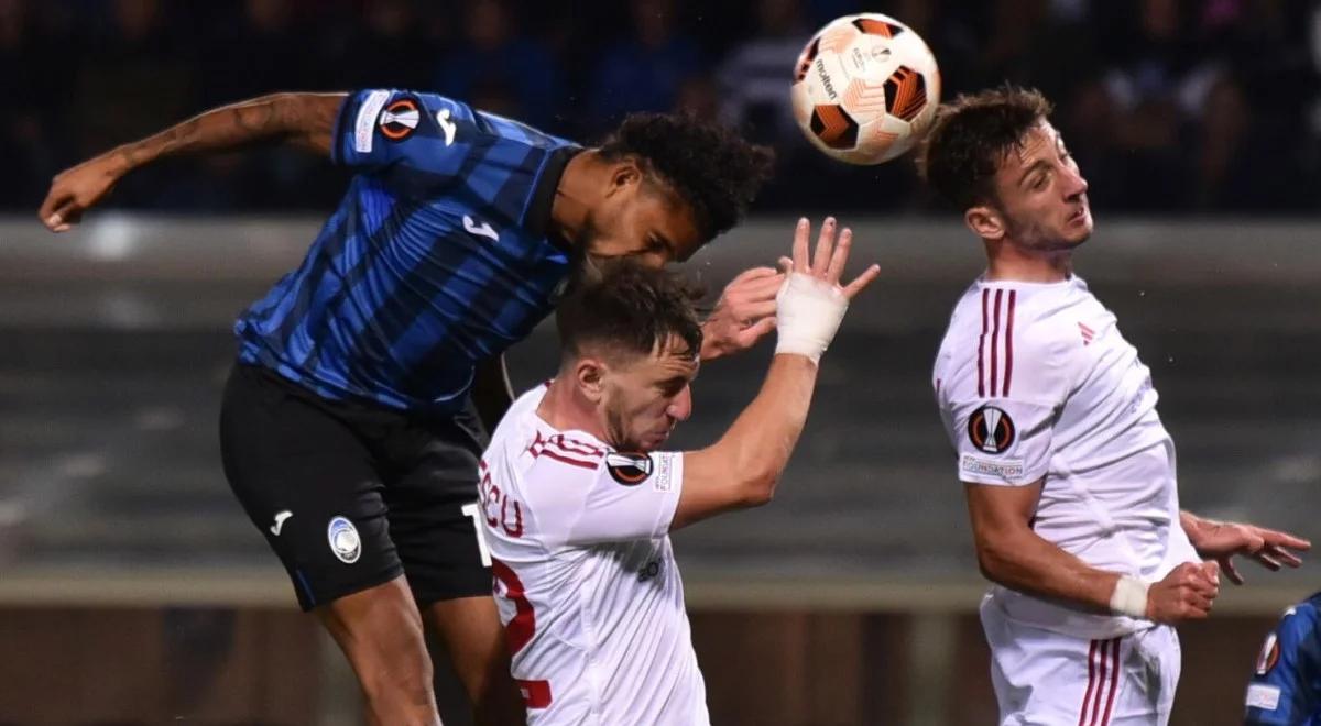 Liga Europy: Raków "na łopatkach", Atalanta "ruszyła głową" - nieudany debiut mistrzów Polski 