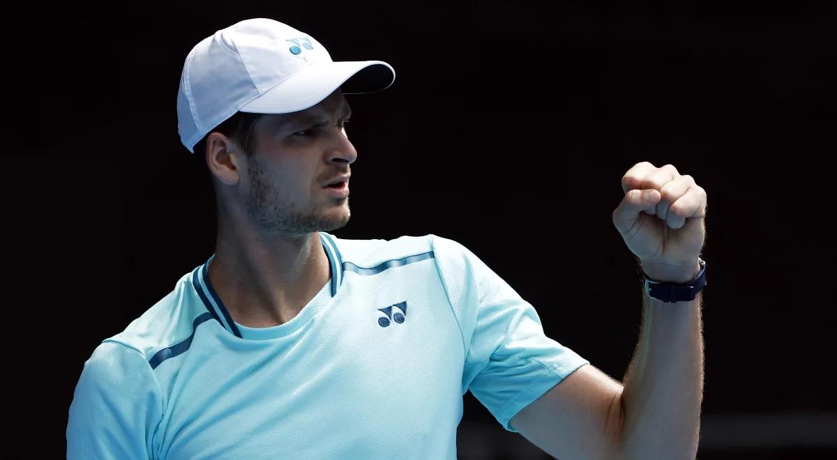 Australian Open: Hubert Hurkacz - Ugo Humbert. Polak wyrównał życiowy rekord