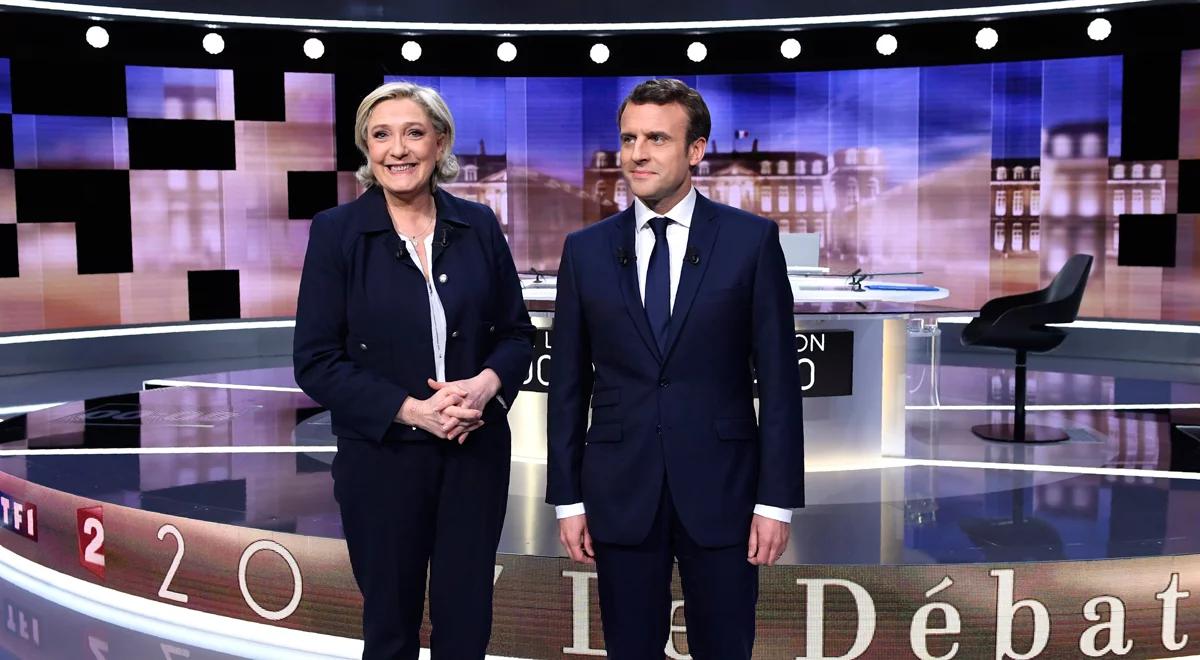 „Telewizyjna debata Macron - Le Pen oprócz emocji niewiele wniosła”