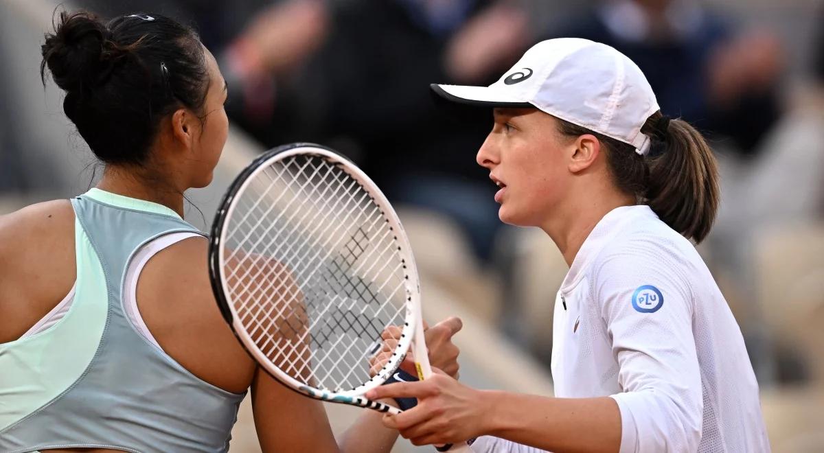 WTA San Diego: Zheng znów zagra z Polką. Po jedynym meczu ze Świątek mówiła: chciałabym być mężczyzną 