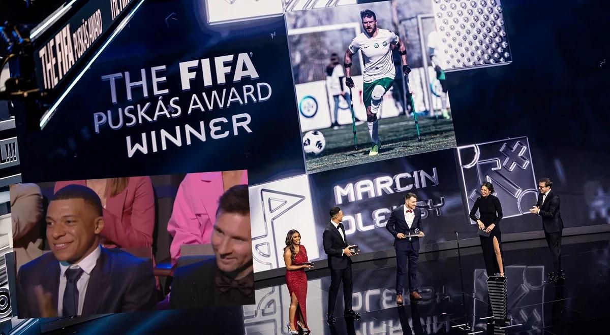 Gala The Best FIFA Football Awards: Marcin Oleksy wszedł na scenę, Messi i Mbappe zareagowali [WIDEO]