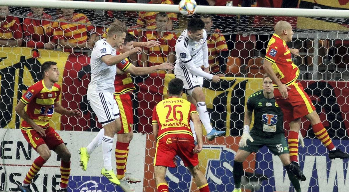 Ekstraklasa. Jagiellonia nie skorzystała z "prezentu" Legii. "Mamy duży niedosyt"