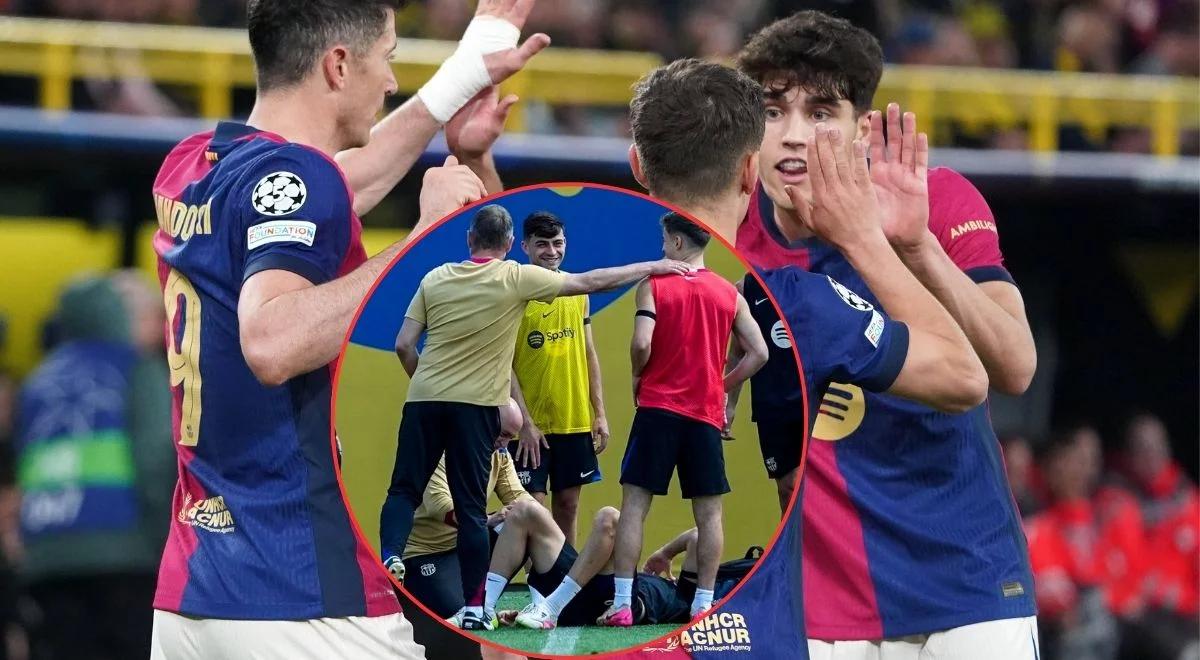 Groźna sytuacja na treningu Barcelony. Lewandowski w centrum zdarzeń 
