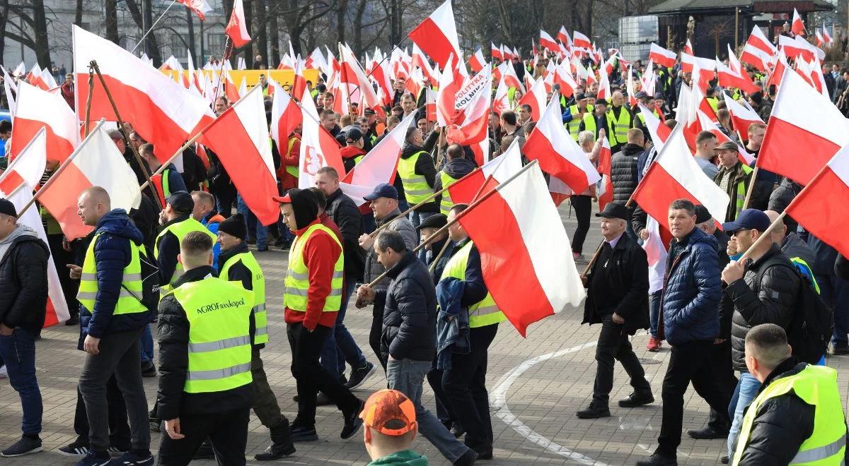 Protest rolników w Warszawie. Prezydent stolicy: priorytetem bezpieczeństwo mieszkańców