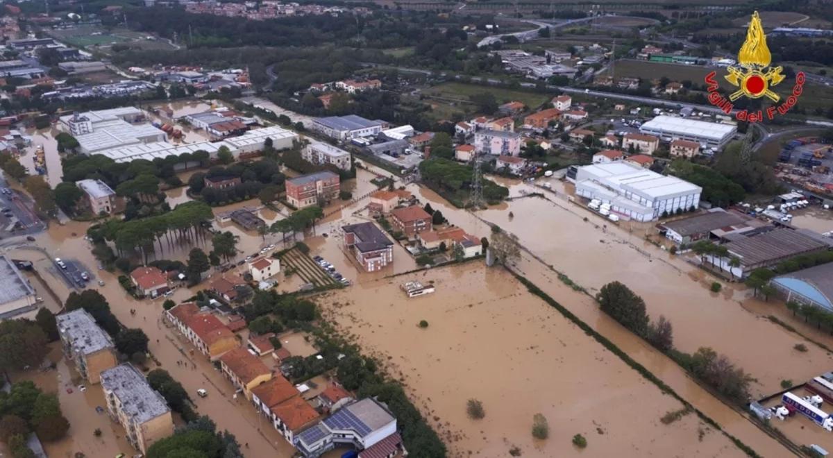 Włochy: sześć osób zginęło w wyniku gwałtownych burz i ulew w Livorno
