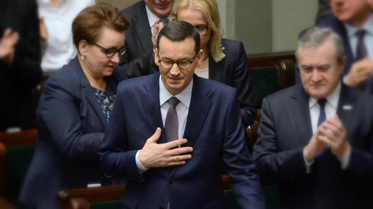 Rząd z wotum zaufania.  "Mam nadzieję, że Polacy powierzą nam stery rządów za rok i będziemy mogli kontynuować nasze zmiany"