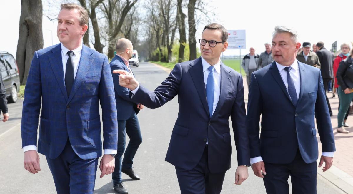 Mateusz Morawiecki z wizytą w woj. łódzkim: chcemy łączyć ludzi, bo Polska jest jedna