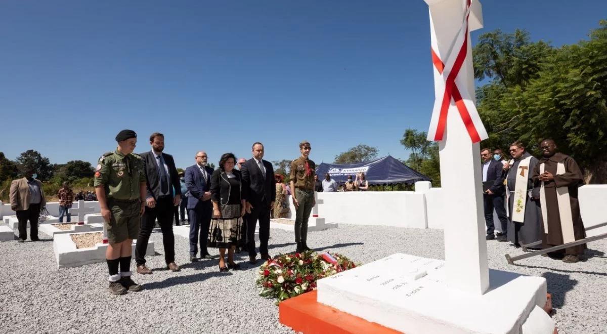 Pamięć o Polakach, którzy trafili do Afryki w czasie wojny. W Zimbabwe otwarto odnowiony cmentarz