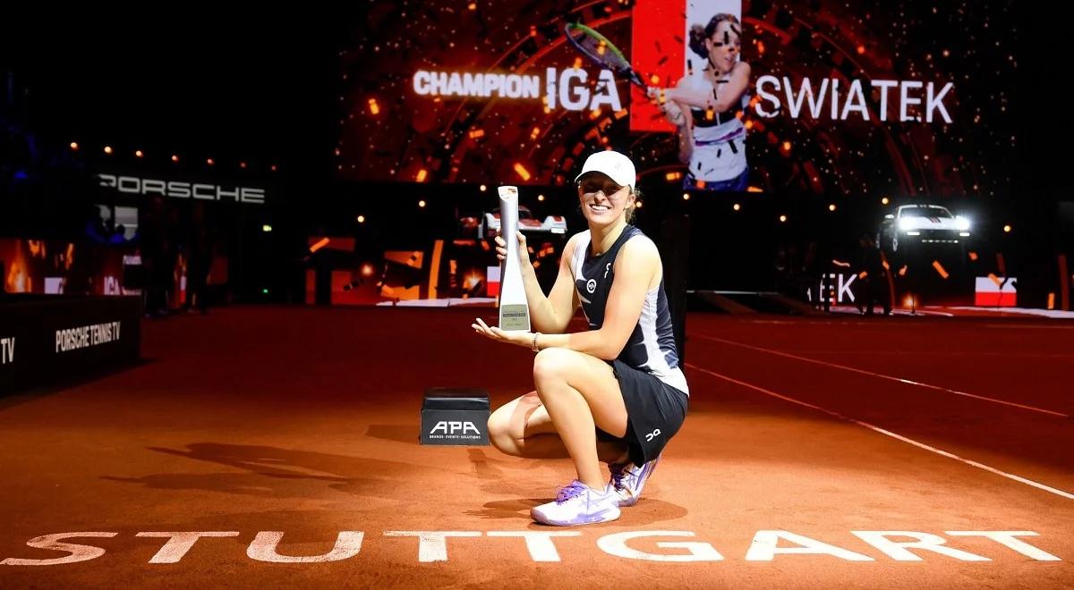 WTA Stuttgart. Iga Świątek powalczy o trzeci tytuł z rzędu. "Czuję się gotowa"