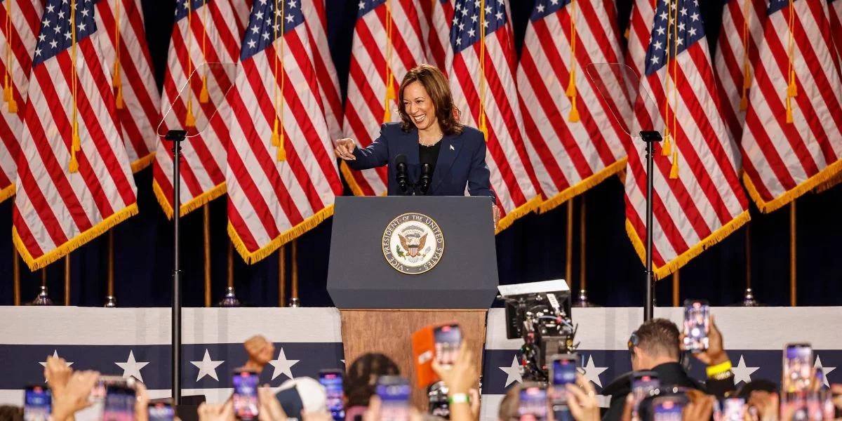 Kamala Harris w ofensywie. Przedstawiła wizję Ameryki przyszłości