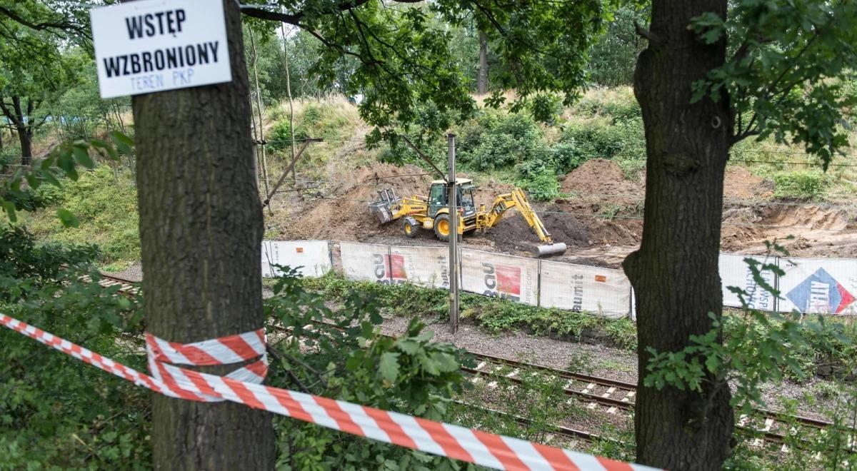 Pierwsze efekty poszukiwań "złotego pociągu"