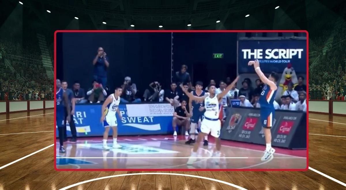 Rewolucja pod koszem. Pierwszy taki rzut w historii i nie padł w NBA [wideo]